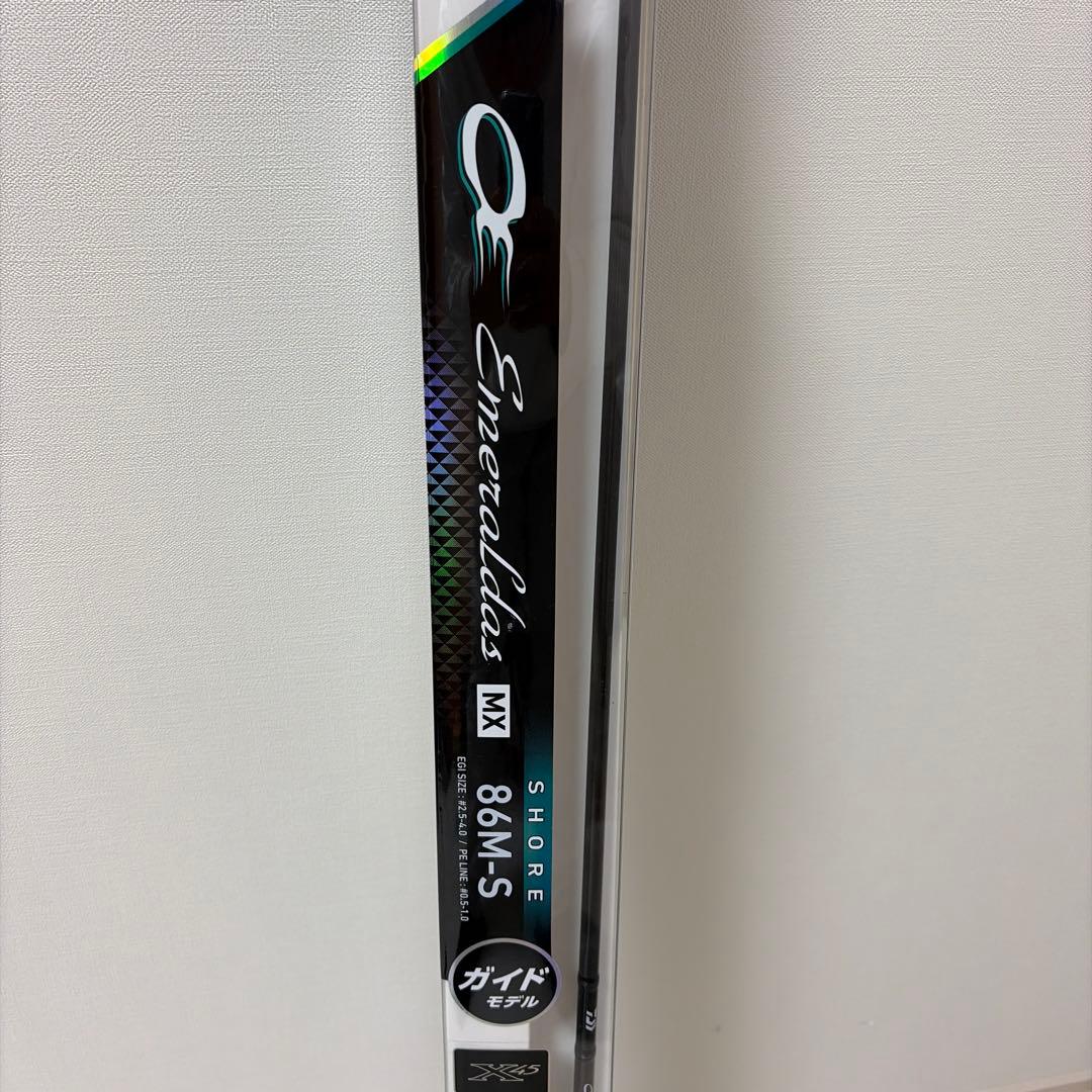 21 エメラルダスMX 86M-S ダイワ エギングロッド 箱・竿袋付 美品