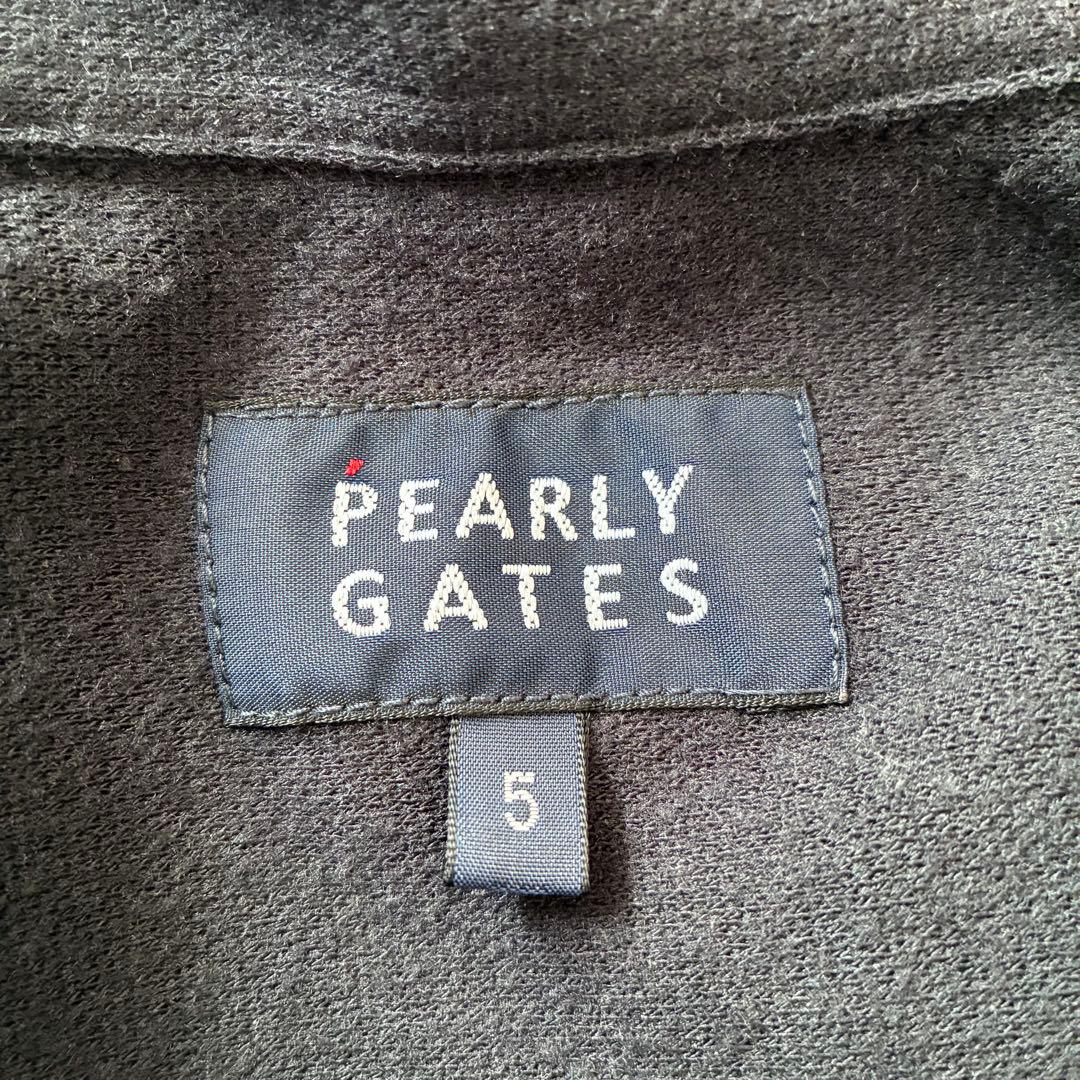 PEARLYGATES パーリーゲイツ 長袖ポロシャツ ストレッチカノコ