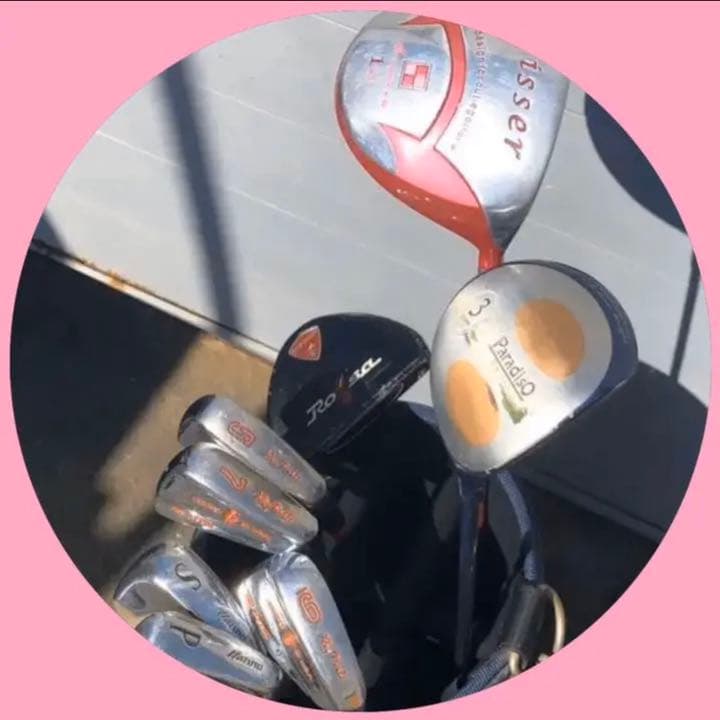 【レディース】かわいいセット(キティちゃんヘッドカバー他)
