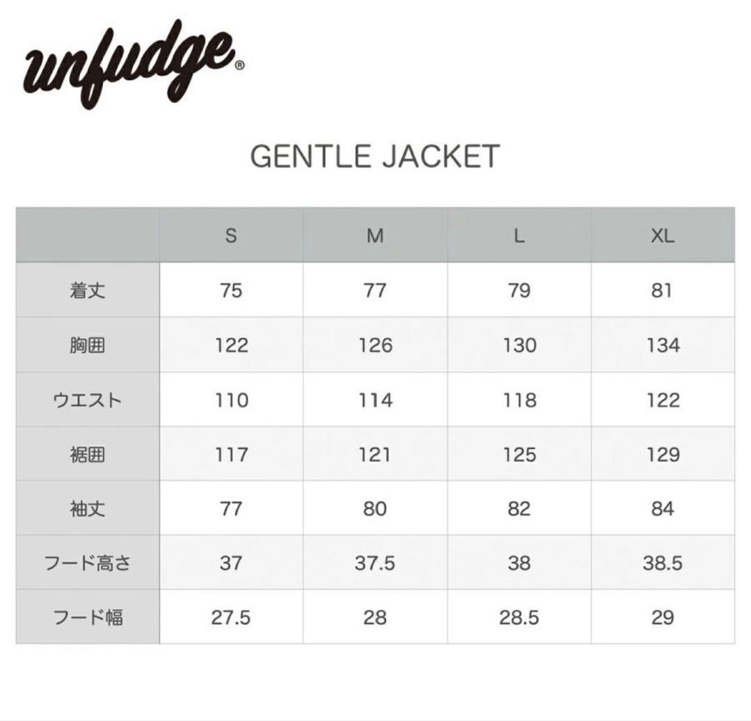 unfudge GENTLE JACKET Lサイズ 25-26 スノーボード