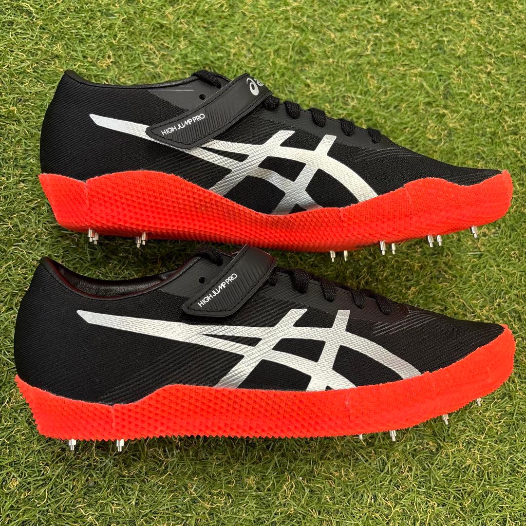 【即日発送 美品】asics ハイジャンププロ３(R)右足踏切 27cm 走高跳