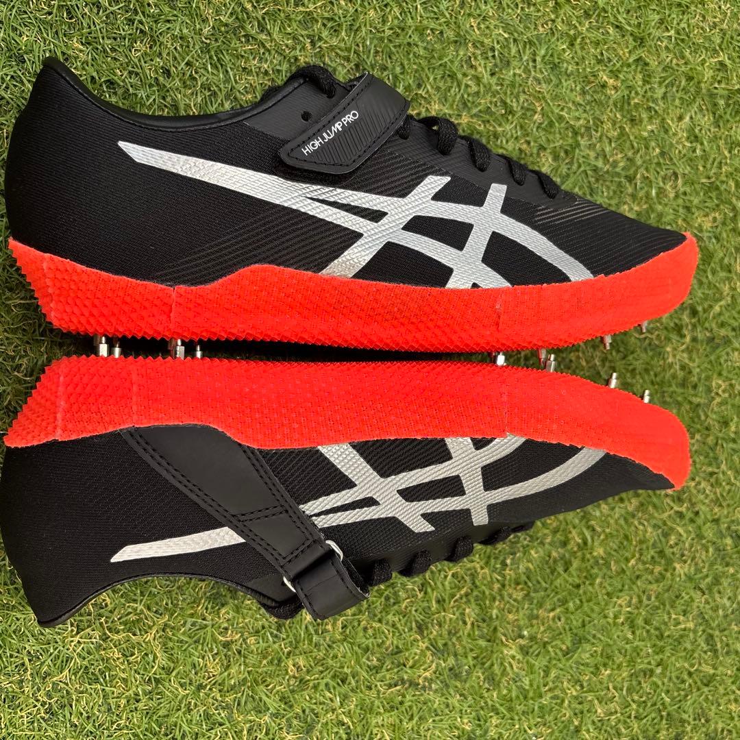 【即日発送 美品】asics ハイジャンププロ３(R)右足踏切 27cm 走高跳
