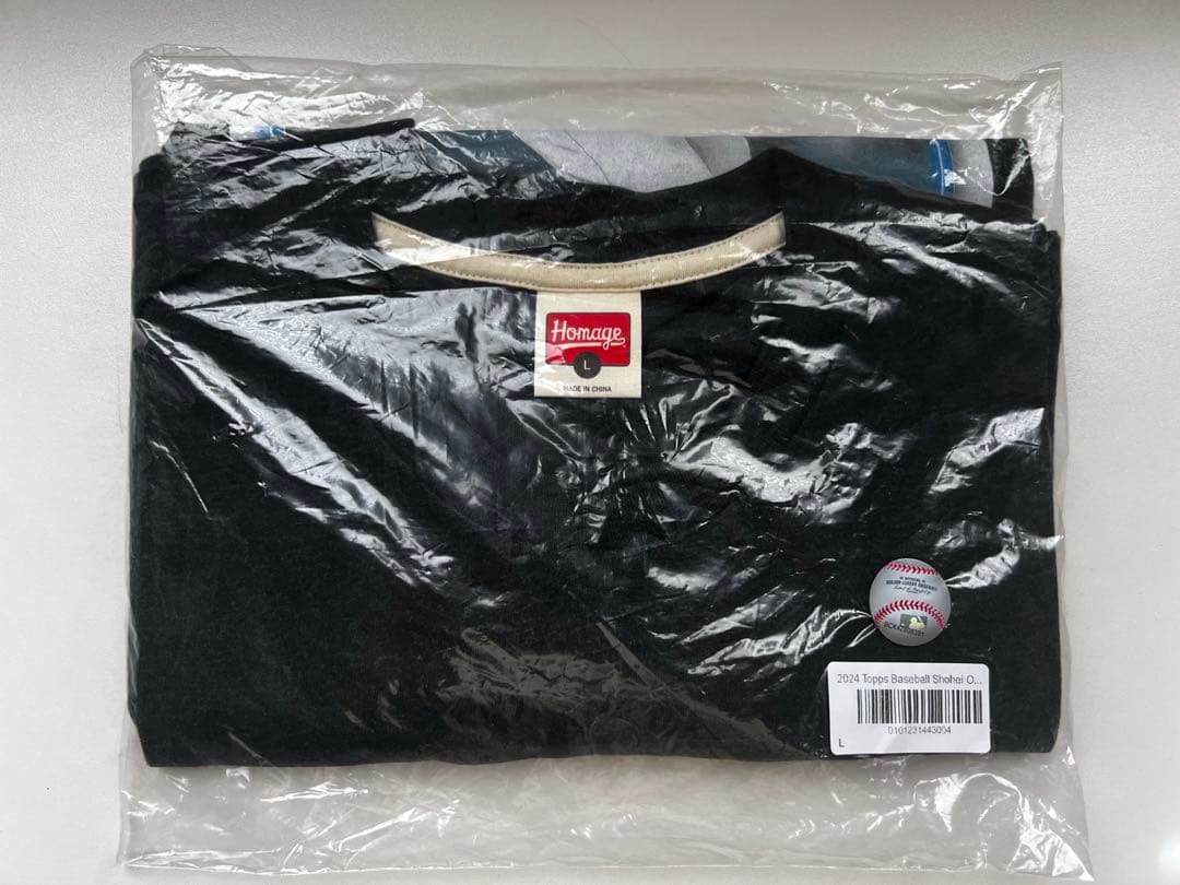 大谷翔平モデル Tシャツ TOPPSコラボ ロサンゼルス ドジャースサイズL
