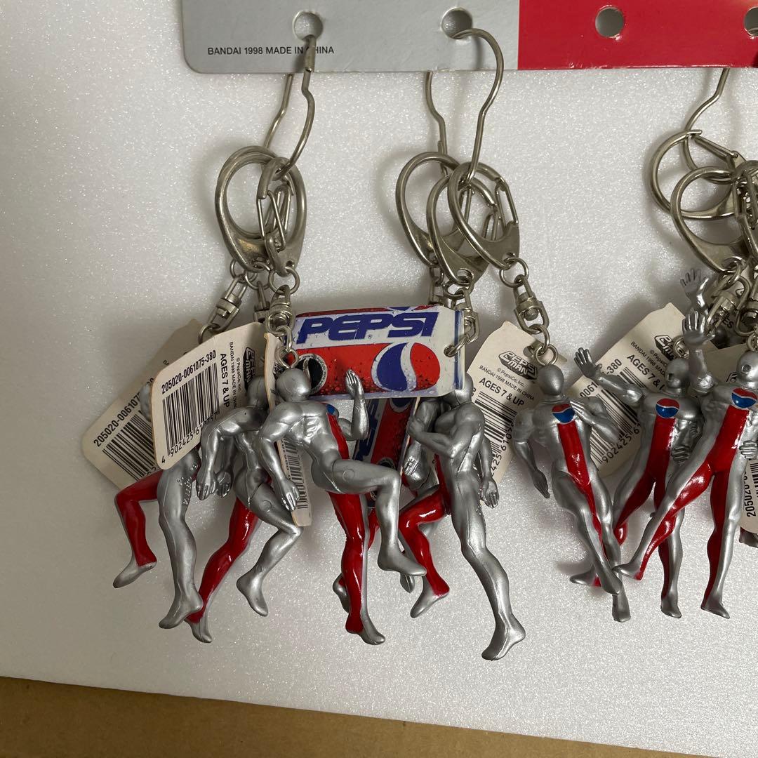 レア　ペプシマン　キーホルダー　14個