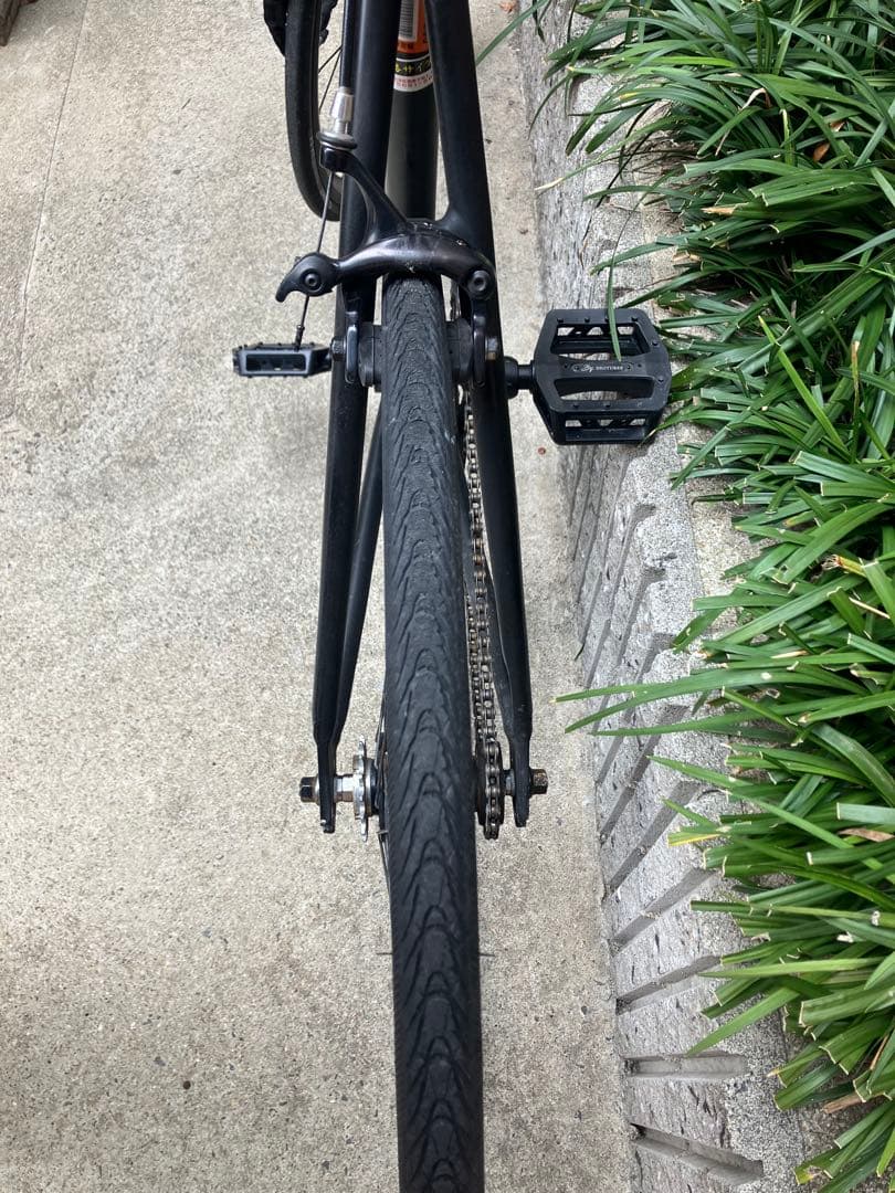 Ducusone ブラック ピストバイク 700C