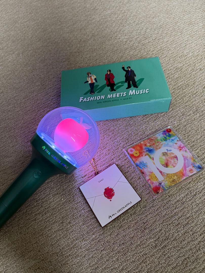 Mrs. GREEN APPLE ペンライトセットst サングラス　キーホルダー