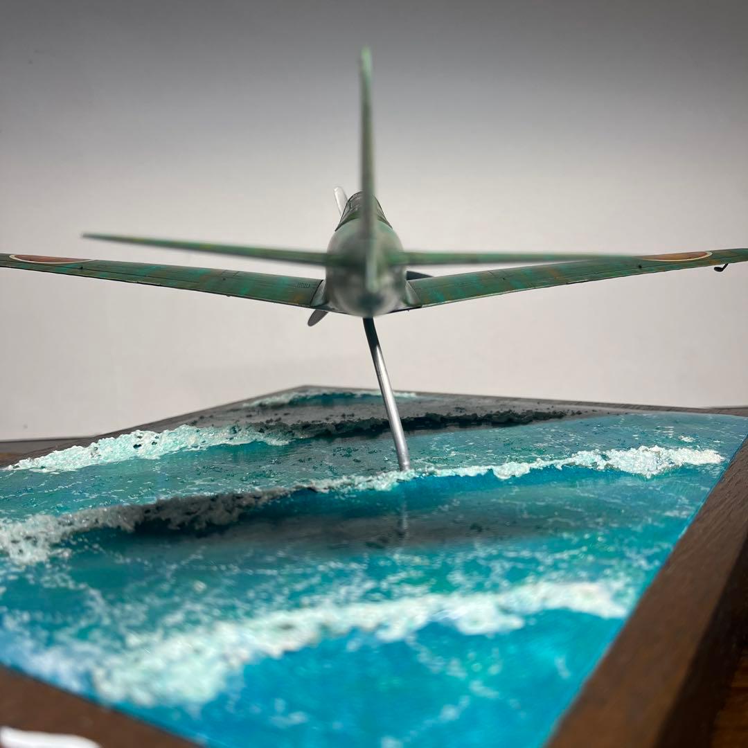 1/48 日本海軍　零式艦上戦闘機　五二型　ジオラマ