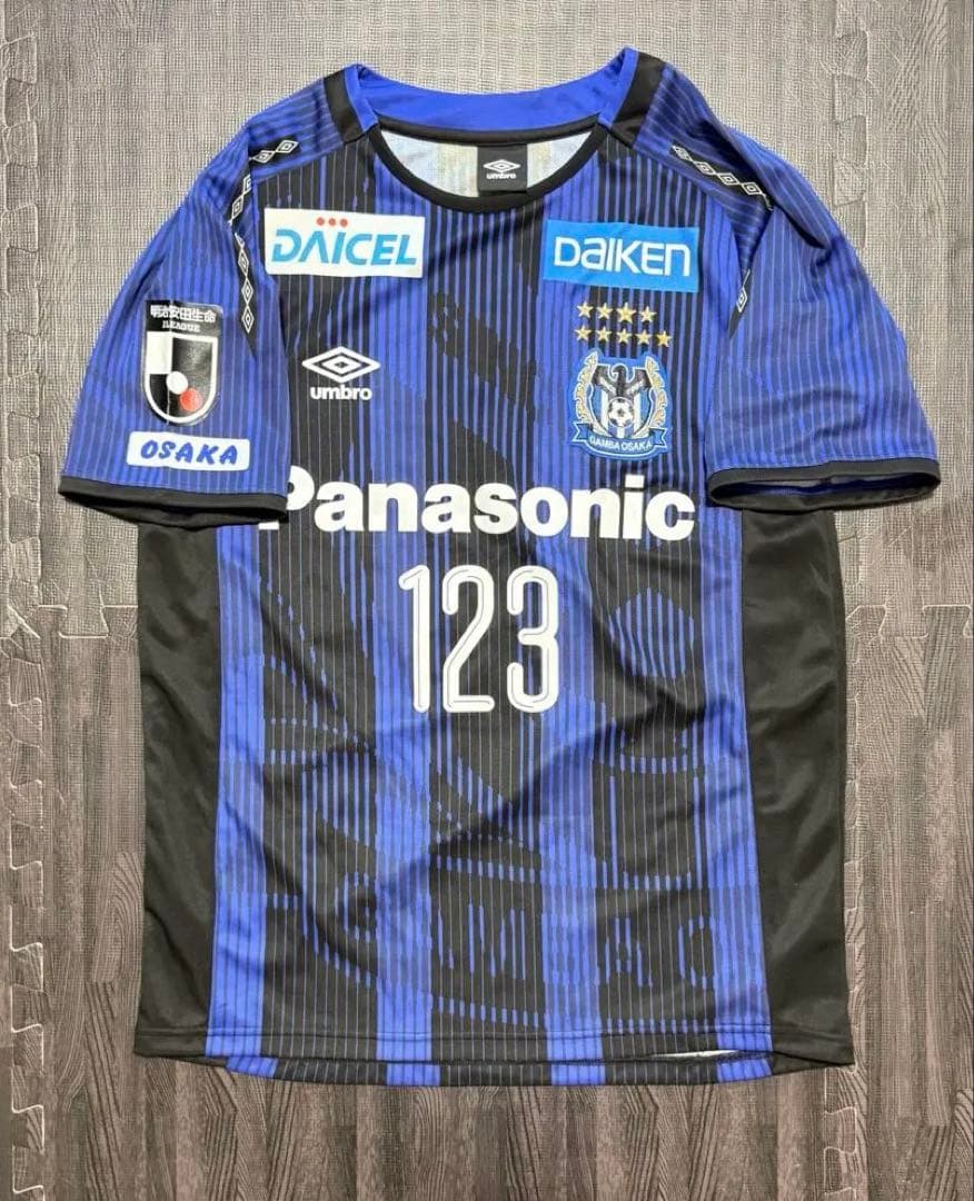 GAMBA OSAKA サッカーユニフォーム 123
