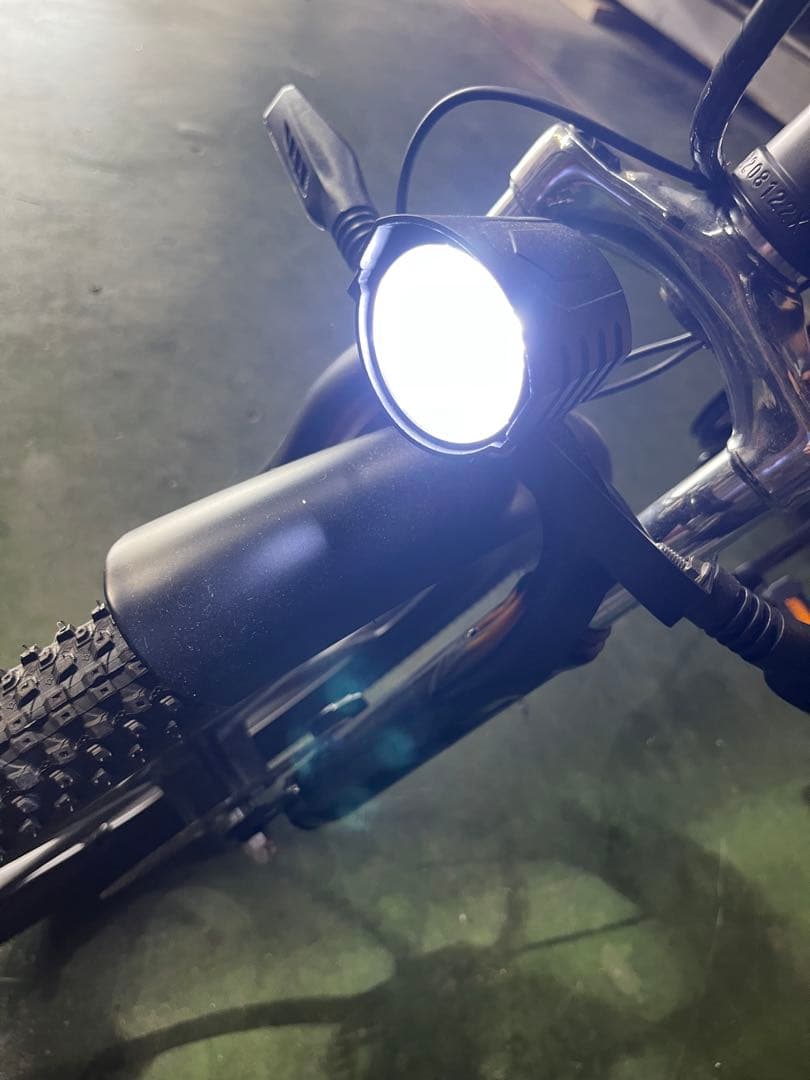 福岡市直接引取り限定　CATEOOKI 電動アシスト自転車 20インチ極太タイヤ
