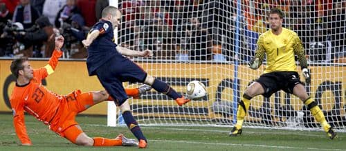 スペイン代表 A.イニエスタ /アウェイ/2010W杯決勝仕様