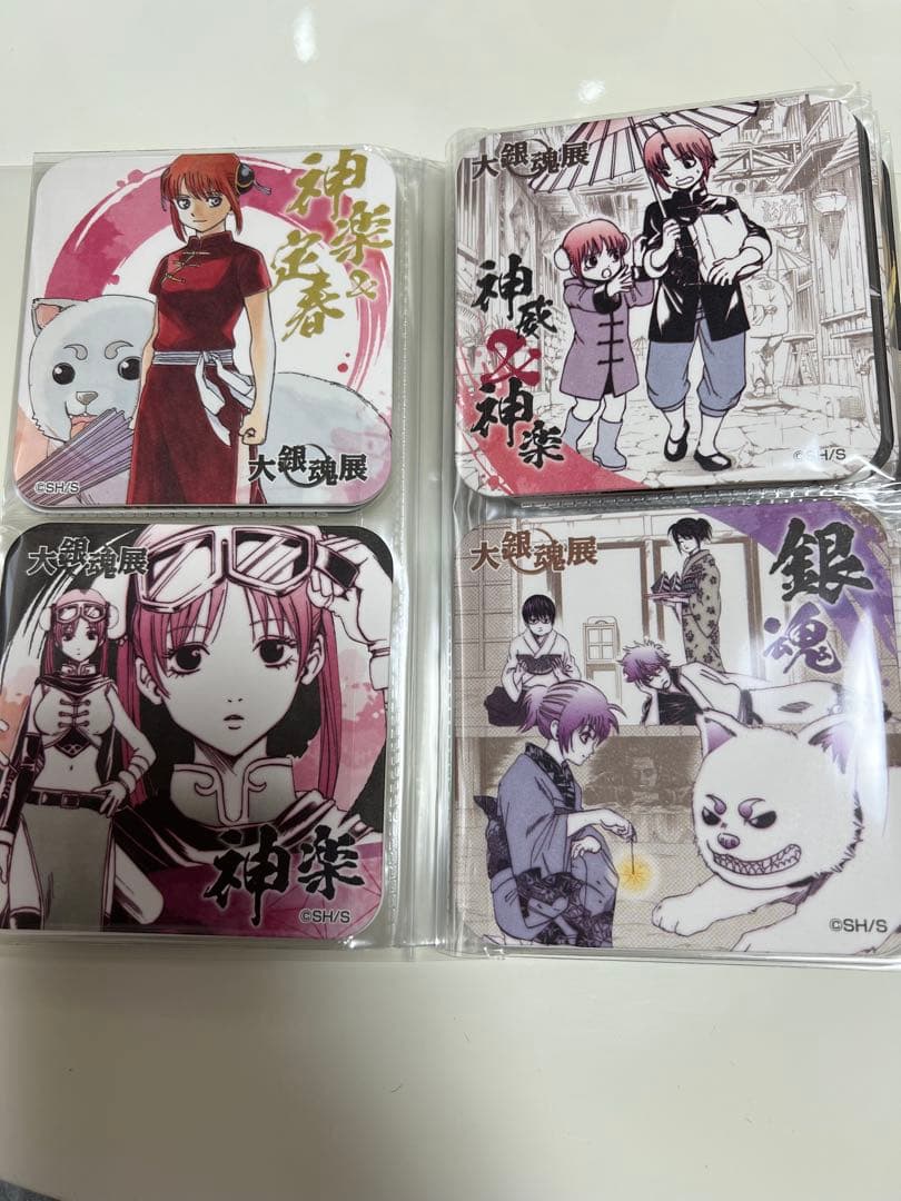 希少　大銀魂展　アートコースター　45種＋BOX特典3種