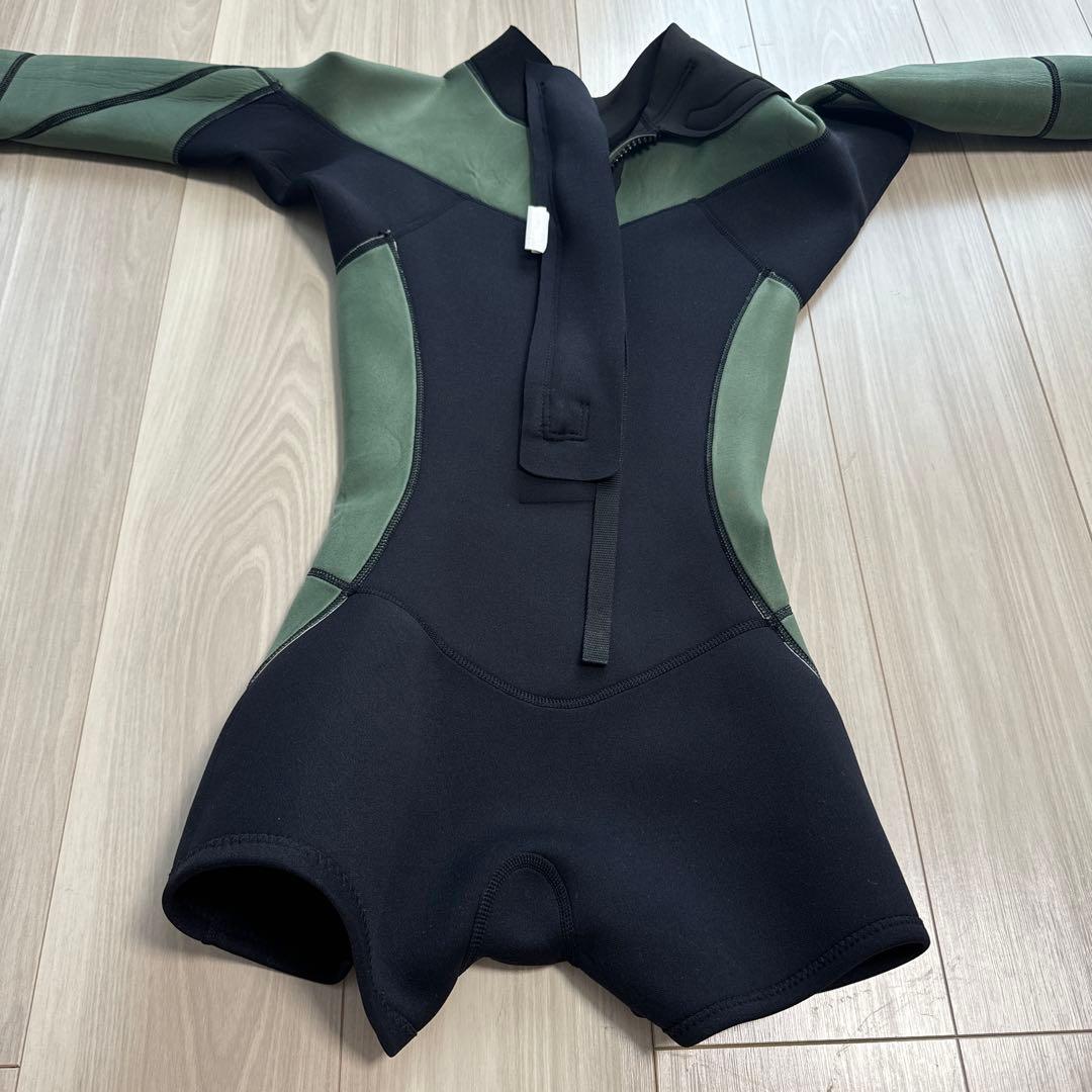 ROXY ショートジョン ウェットスーツ カラフル