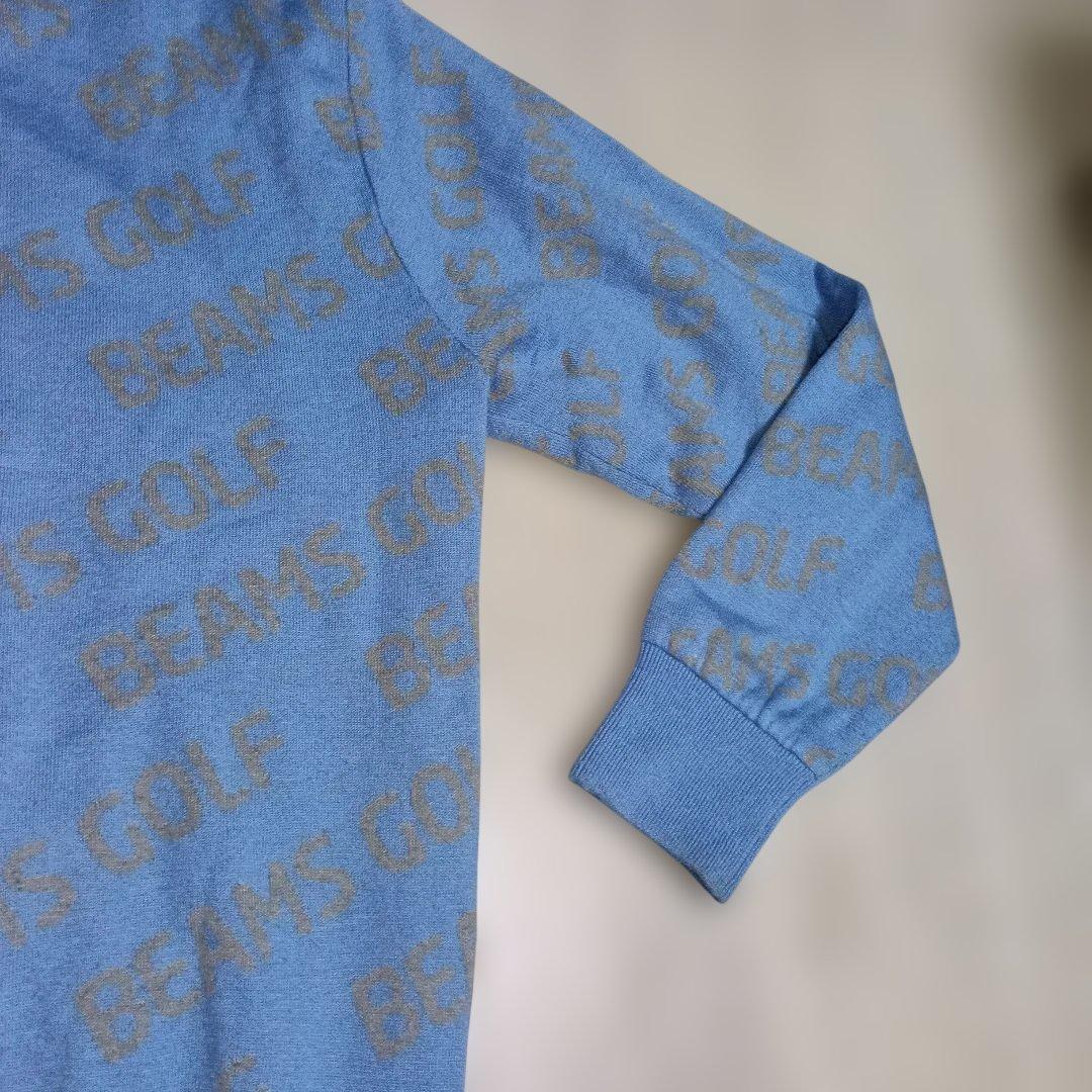 BEAMS GOLF ロゴ入り青セーター XLサイズ
