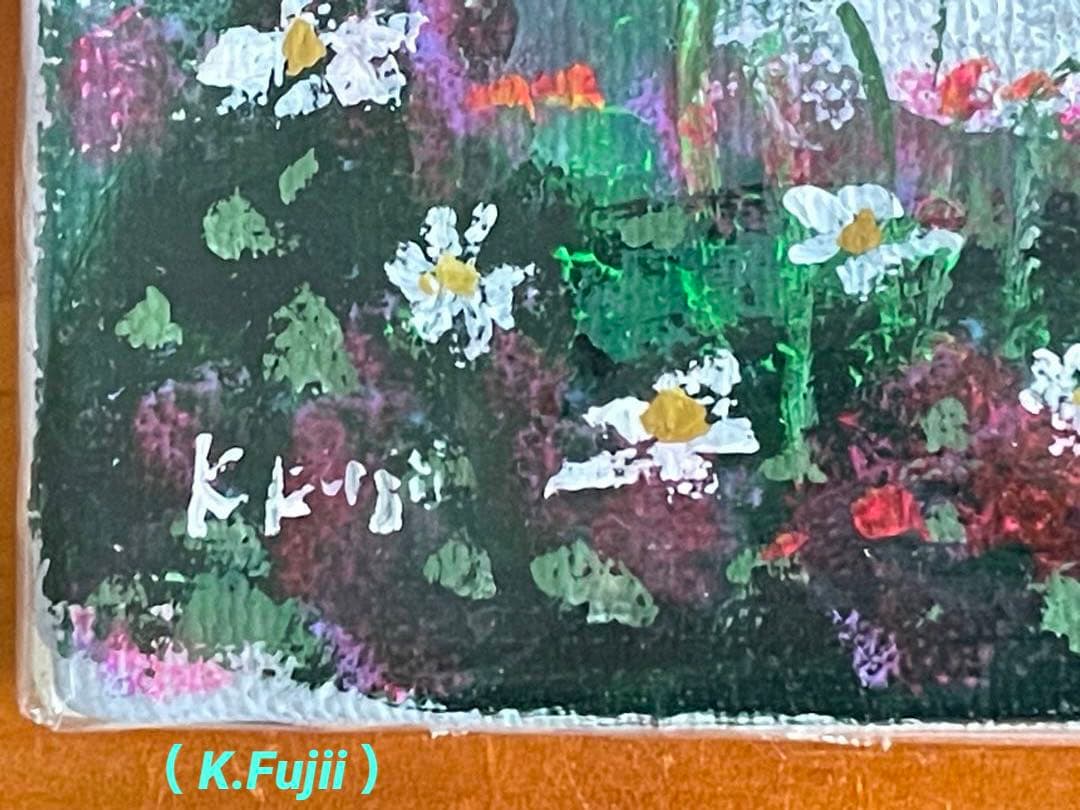 F0油彩画、子猫、藤井康二、絵画、猫