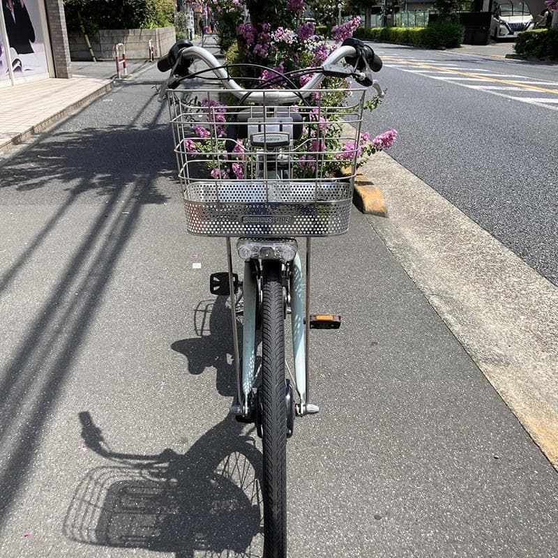 【早いもの勝ち】 BRIDGESTONE 電動アシスト自転車 水色 【中古】