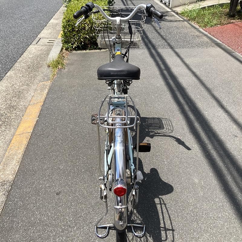 【早いもの勝ち】 BRIDGESTONE 電動アシスト自転車 水色 【中古】
