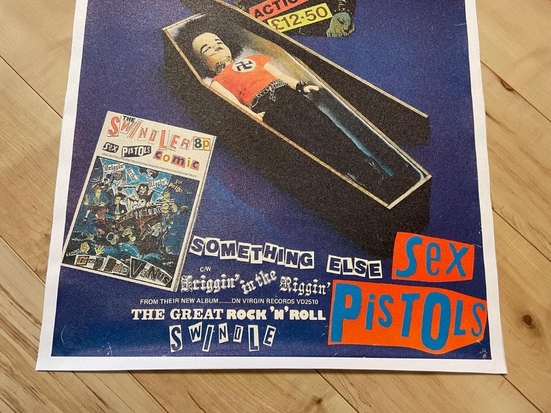 セックスピストルズ　SEX PISTOLS　ポスター　大　シドヴィシャス　SID