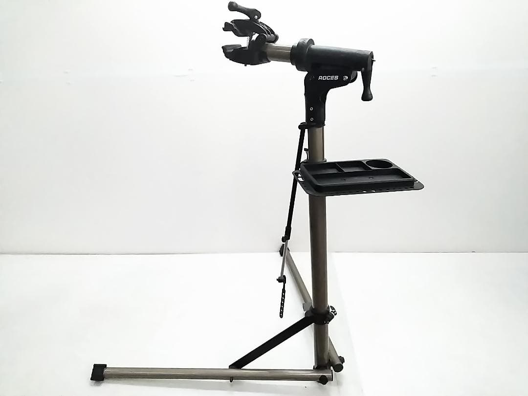 CXWXC製 ROCES メンテナンススタンド 折りたたみ式 工具トレー付★