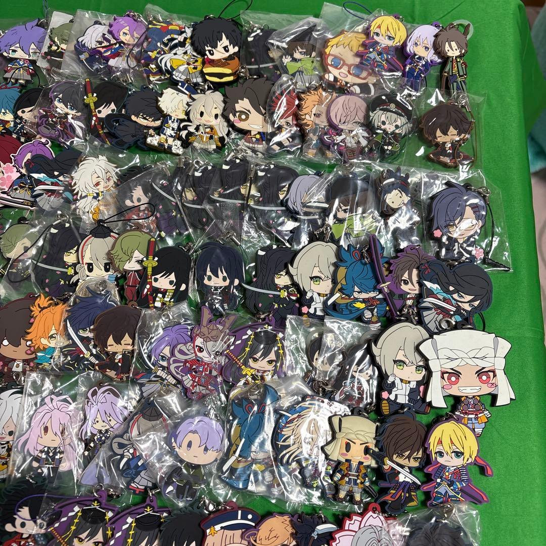 写真2枚目あり 刀剣乱舞 ラバーストラップ類 大量まとめ売り ①