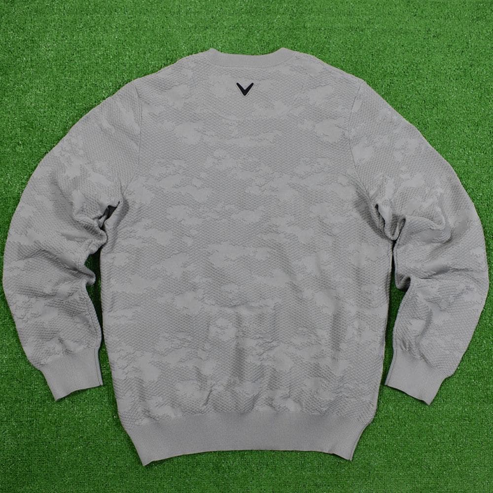 Callaway/キャロウェイ ゴルフ クルーセーター【グレー/L】超美品！