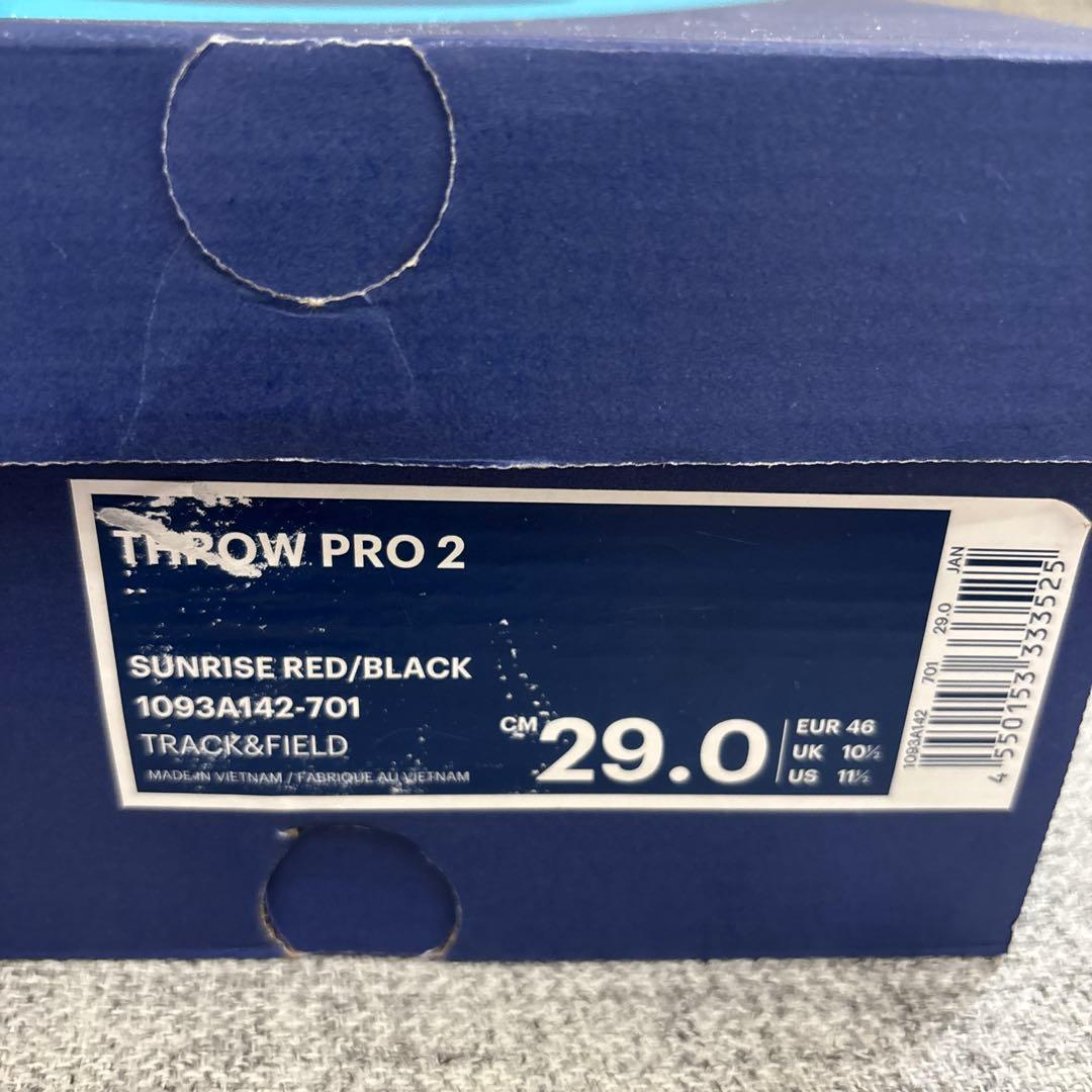 スパイク・シューズ asics THROW PRO 2 29.0cm