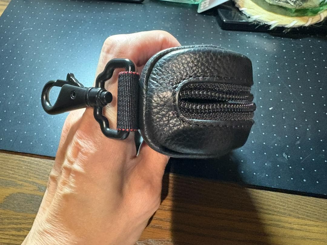 BRIEFING 「ボールケース」３個入り、革製