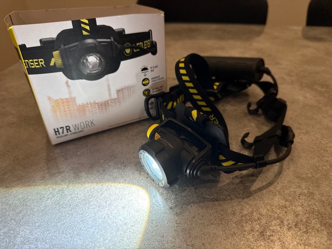 LEDLENSER H7R Work ヘッドライト　釣り　レッドレンサー