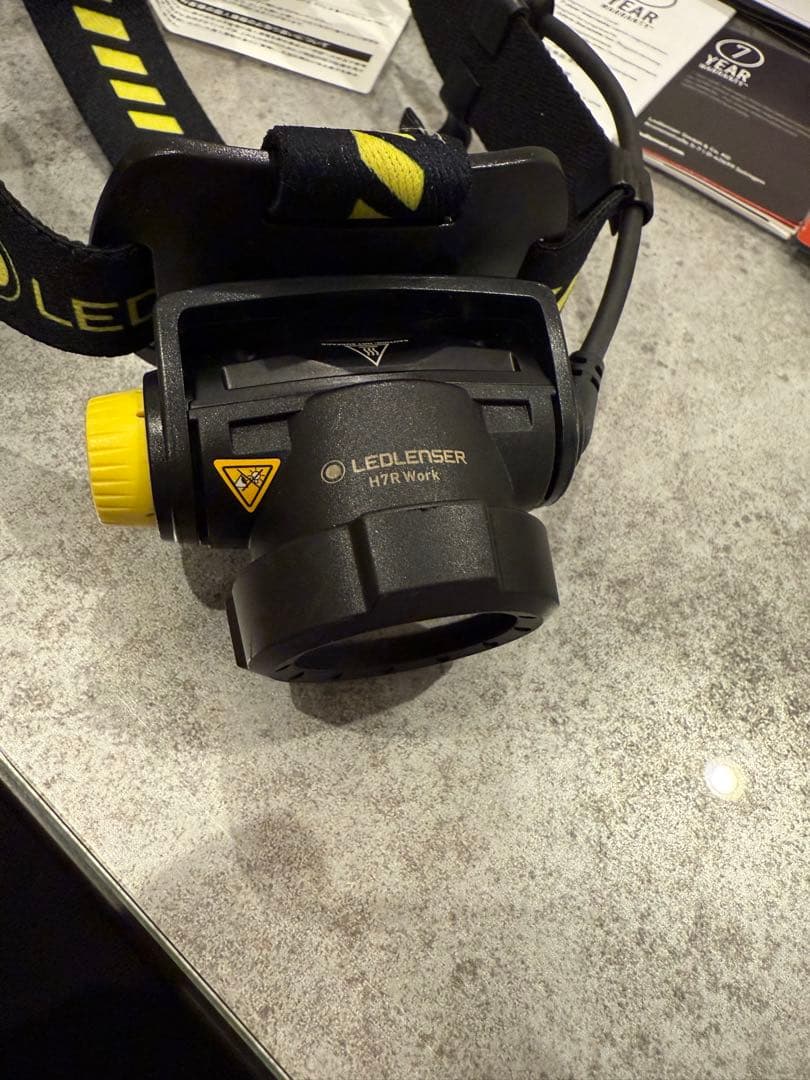 LEDLENSER H7R Work ヘッドライト　釣り　レッドレンサー
