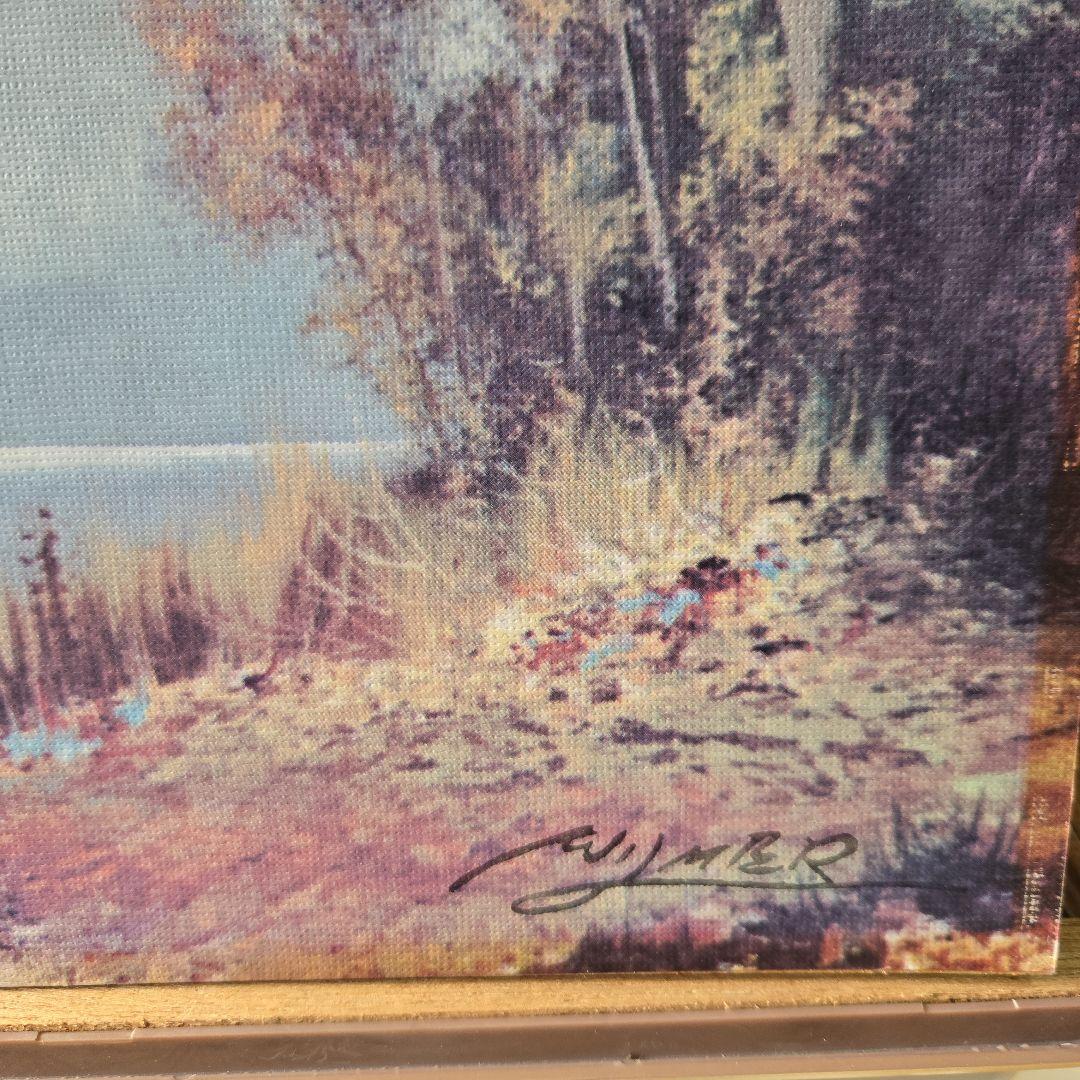 A.C.P名画 高い山 作者ウィルマー