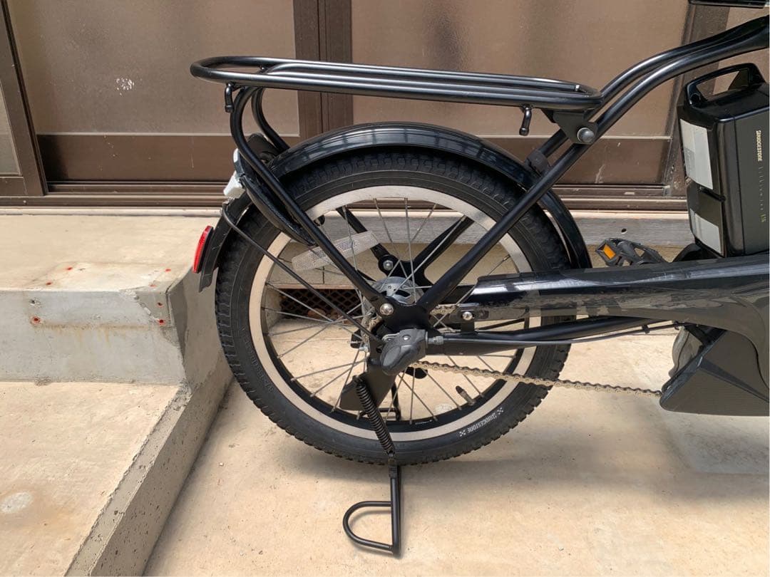電動自転車　№6725 ブリヂストン　Assista 20/18インチ 黒