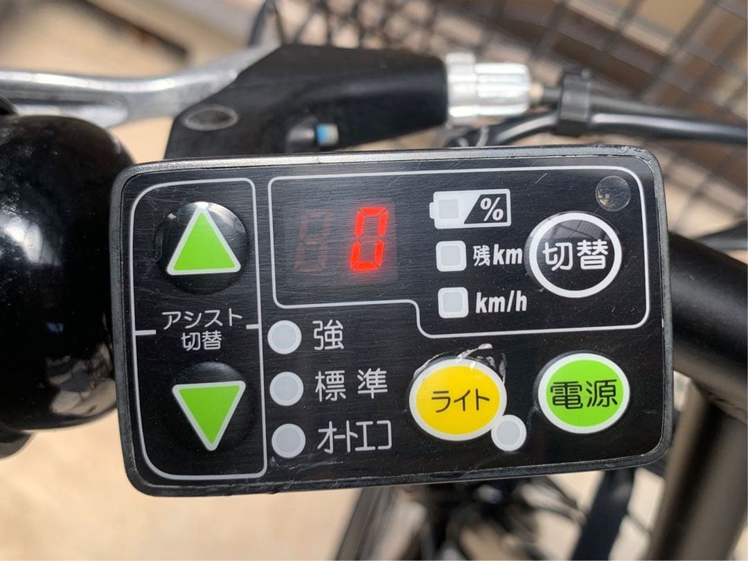 電動自転車　№6725 ブリヂストン　Assista 20/18インチ 黒