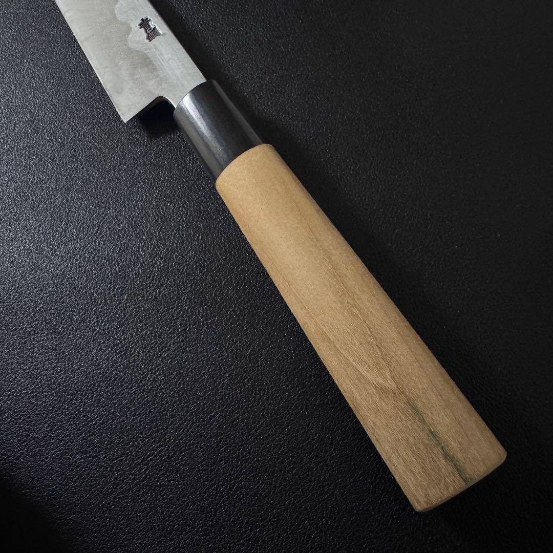 240mm 青鋼　霞 柳刃包丁　　クリ柄 和包丁　 堺刃物
