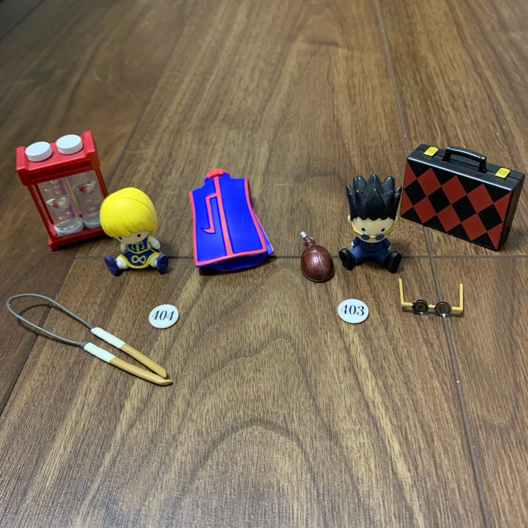 HUNTER×HUNTER　小型の再現模型　コンプリートセット　キルア　クラピカ
