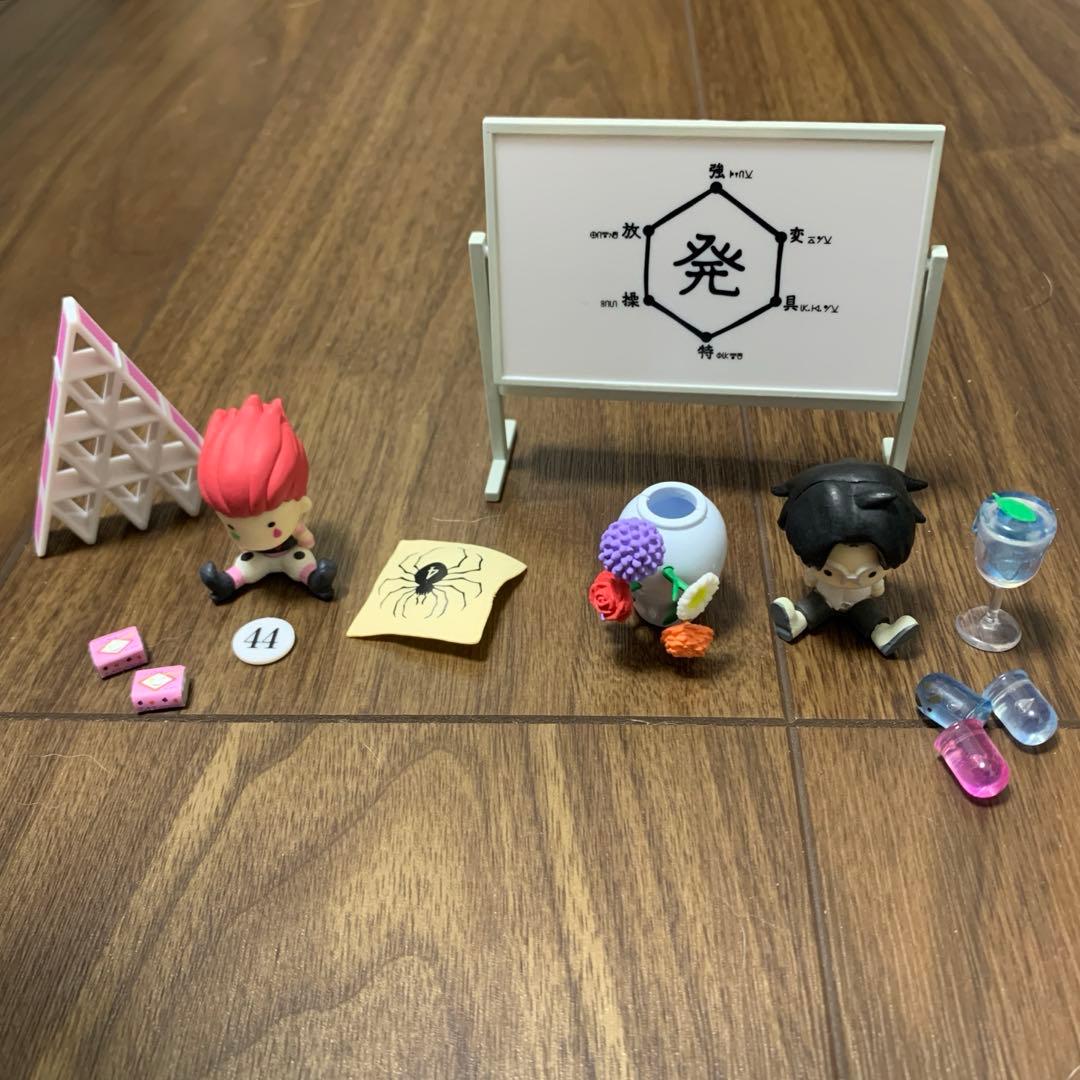 HUNTER×HUNTER　小型の再現模型　コンプリートセット　キルア　クラピカ