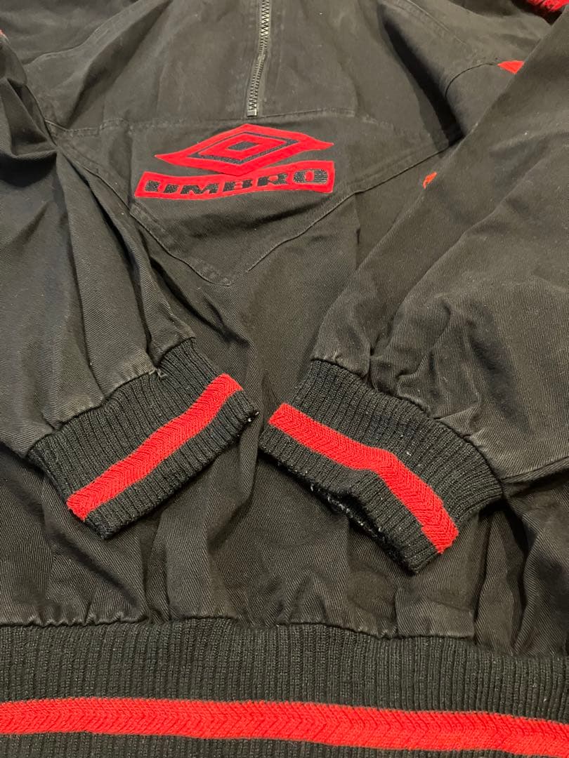 90s UMBRO マンチェスターユナイテッド SHARP ドリルトップ古着XL