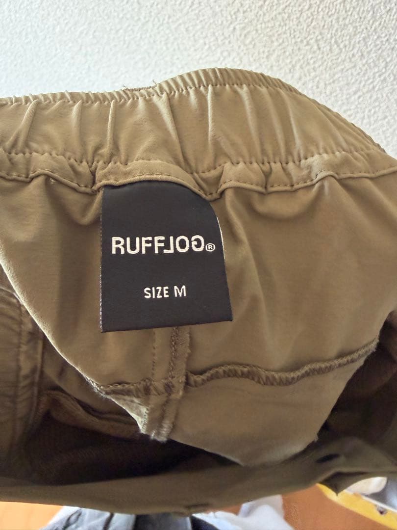 ラフロッグ rufflog ハーフパンツ　M オリーブ