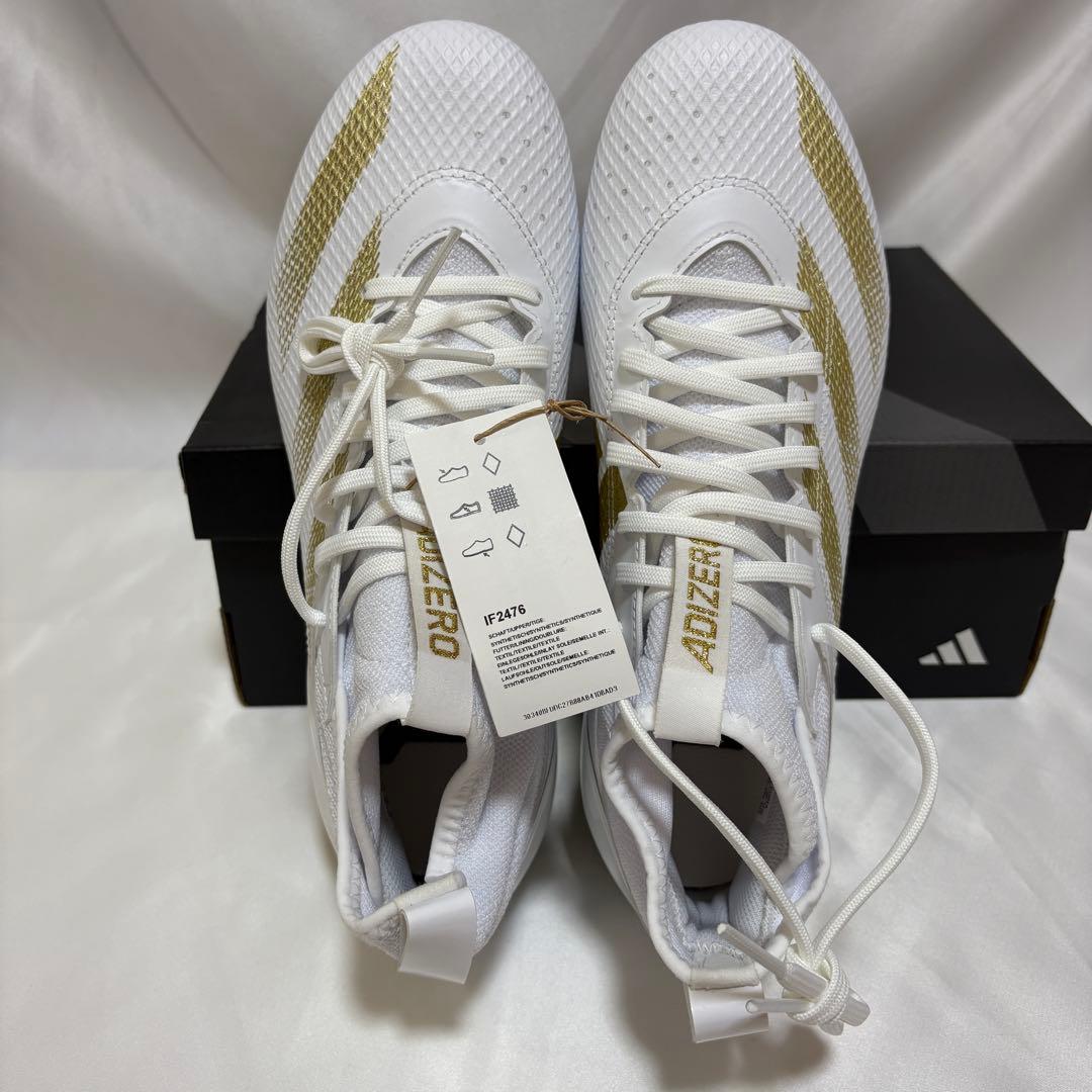 Adizero Impact Cleats　WHT/GLD　27.0㎝　D