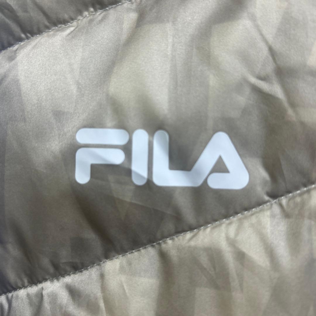 FILA ベージュ キルティングダウンジャケット L 新品♡未使用　最終値下げ❗️