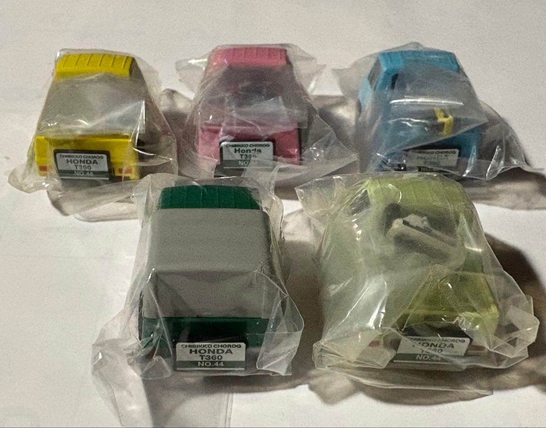 ちびっこチョロQ HONDA T360 5台 & MAZDA K360 2台