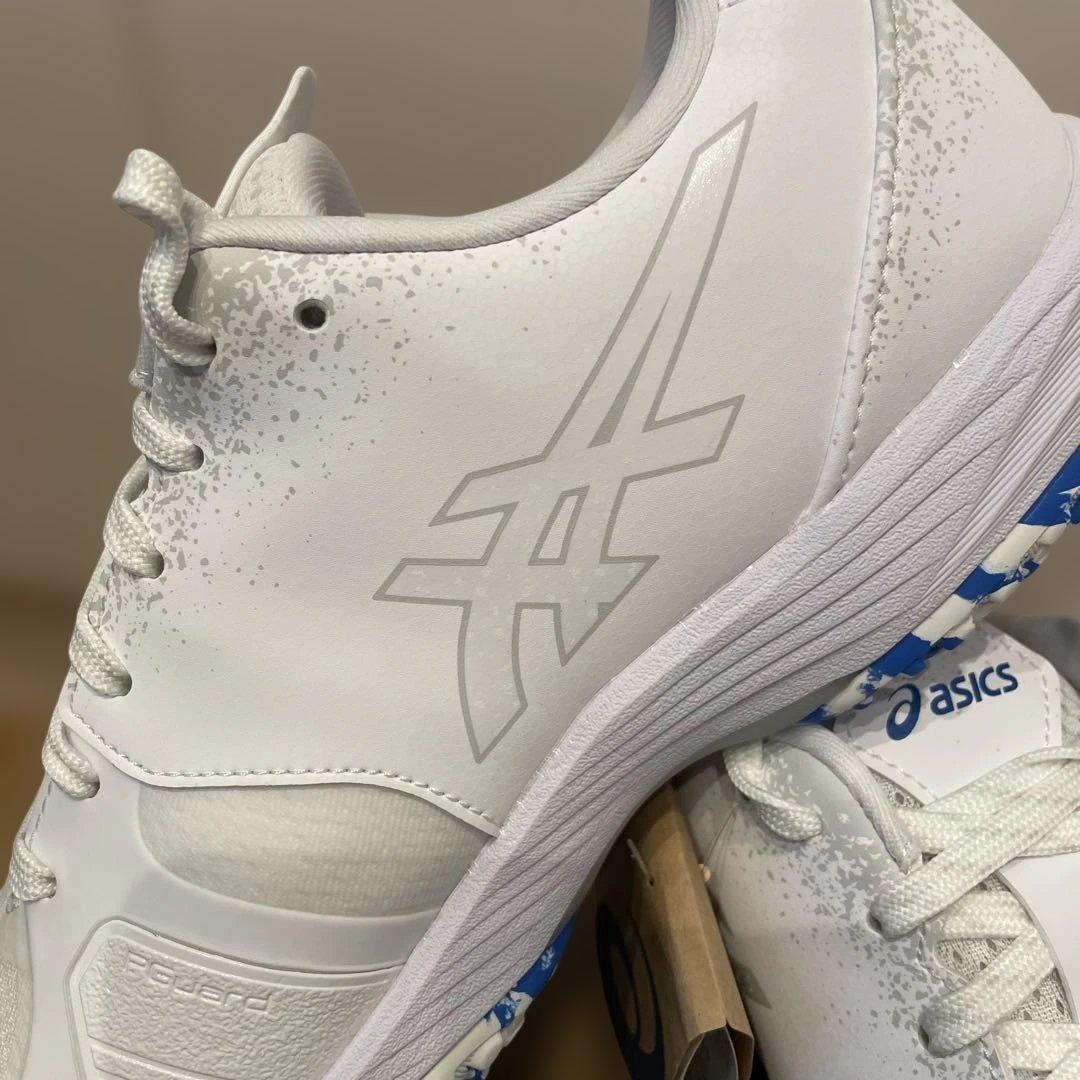 asics テニスシューズ ホワイト/ブルー　26cm #2088