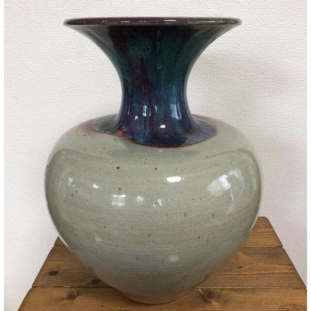 上野焼　香春　花瓶 花器　壺