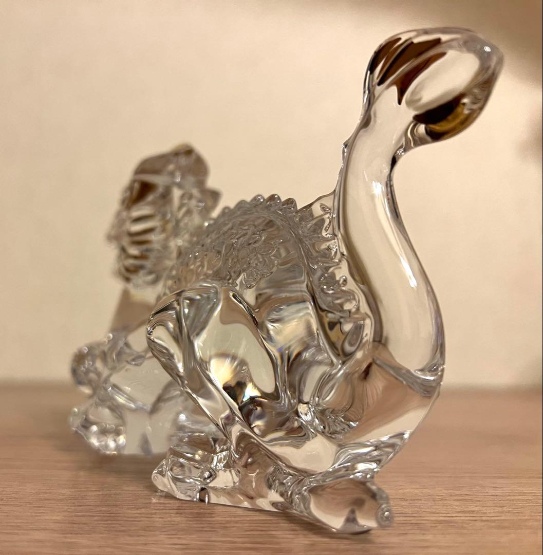 Baccarat バカラ　干支 ドラゴン　ゴールド　金彩　龍　未使用美品
