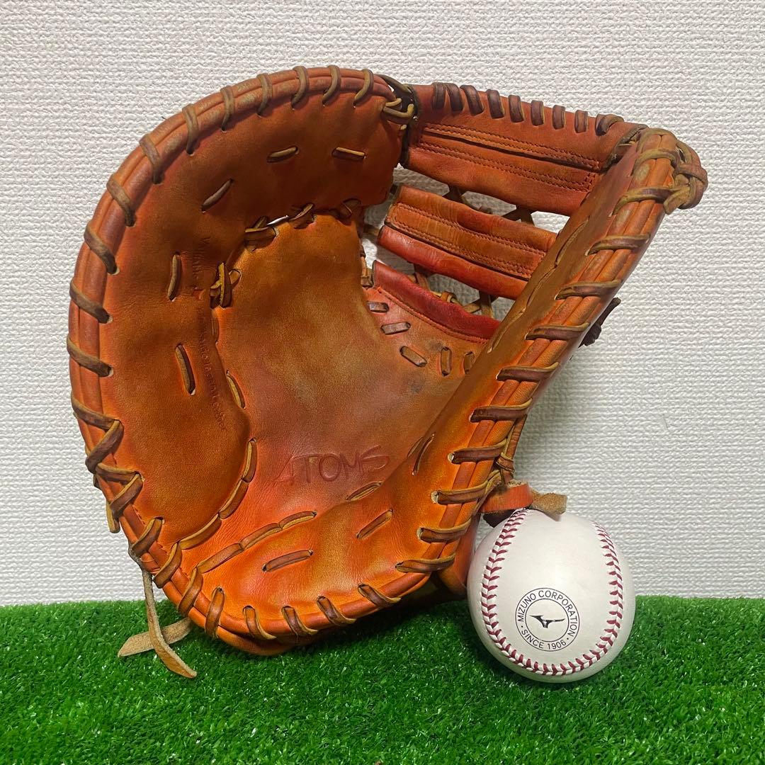 アトムズ　硬式　高校野球対応　左　ファーストミット