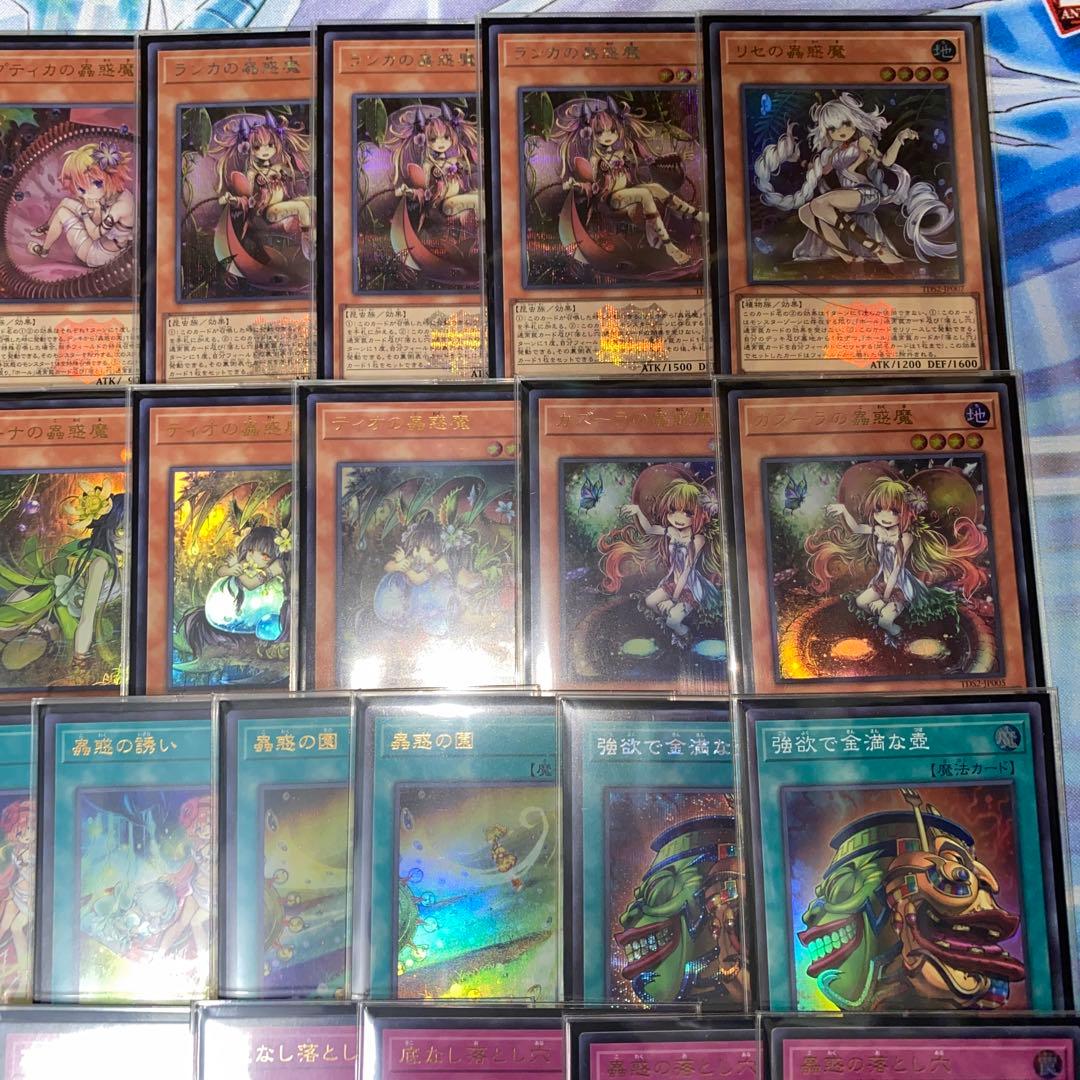 【2277】遊戯王　蠱惑魔　蟲惑魔　本格構築済み　デッキ 高レア