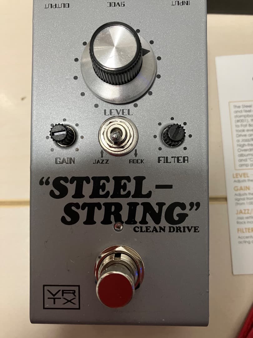 【美品】Vertex Steel String Clean Drive MKII