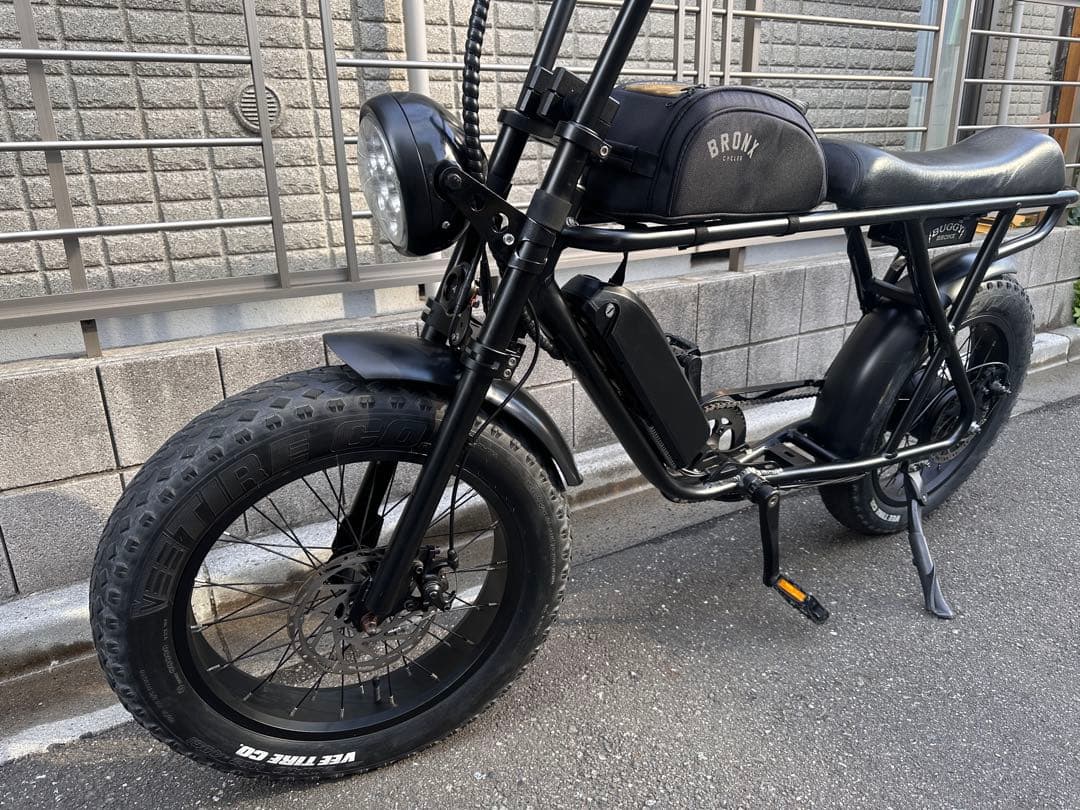 BRONX BUGGY20 電動アシスト自転車 ブラック