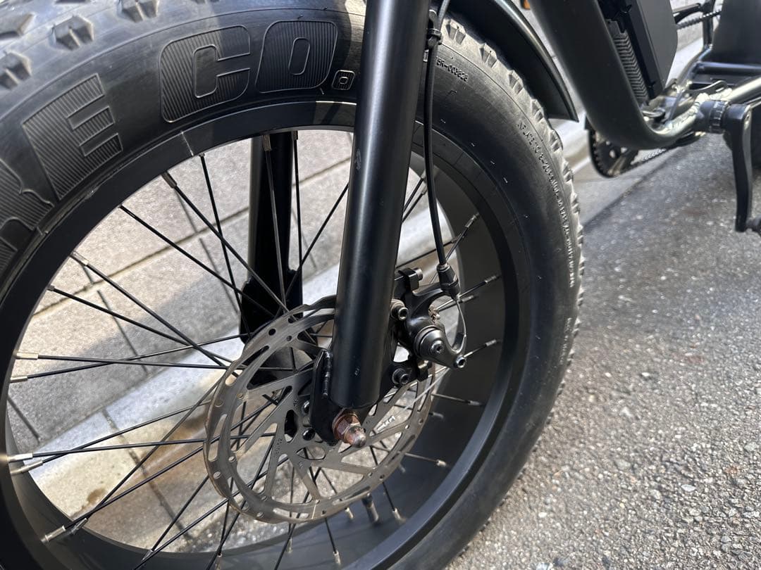 BRONX BUGGY20 電動アシスト自転車 ブラック