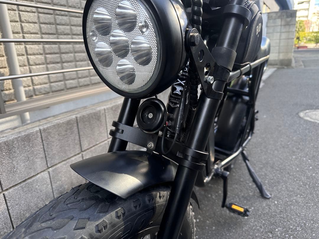 BRONX BUGGY20 電動アシスト自転車 ブラック
