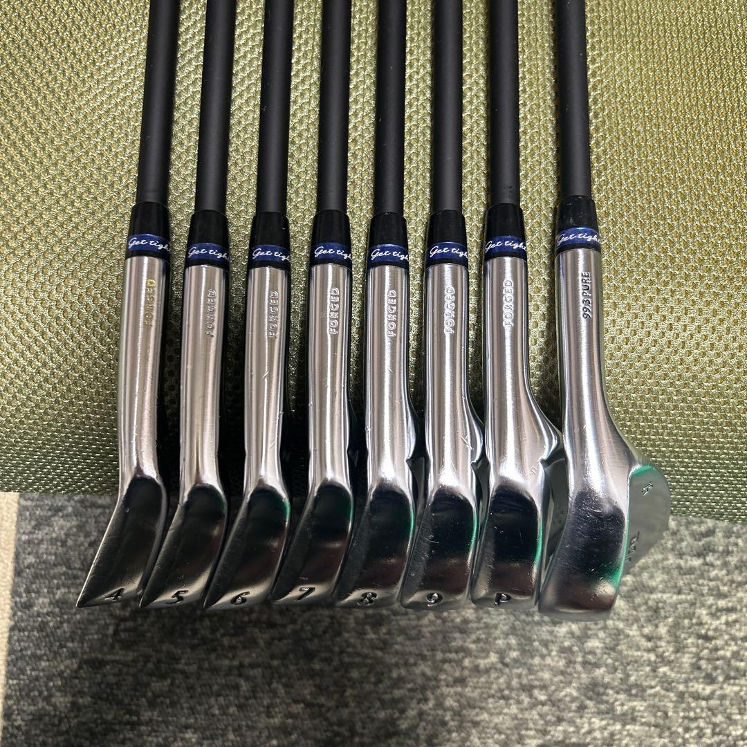 三浦技研TC101 4-P RF52ウェッジ　TRAVIL95S 8本セット