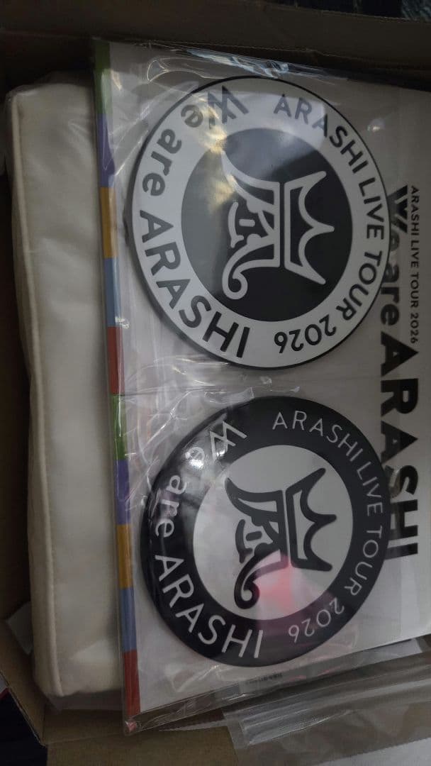 ARASHI LIVE TOUR 2026　ポーチ　ストラップ　コースター